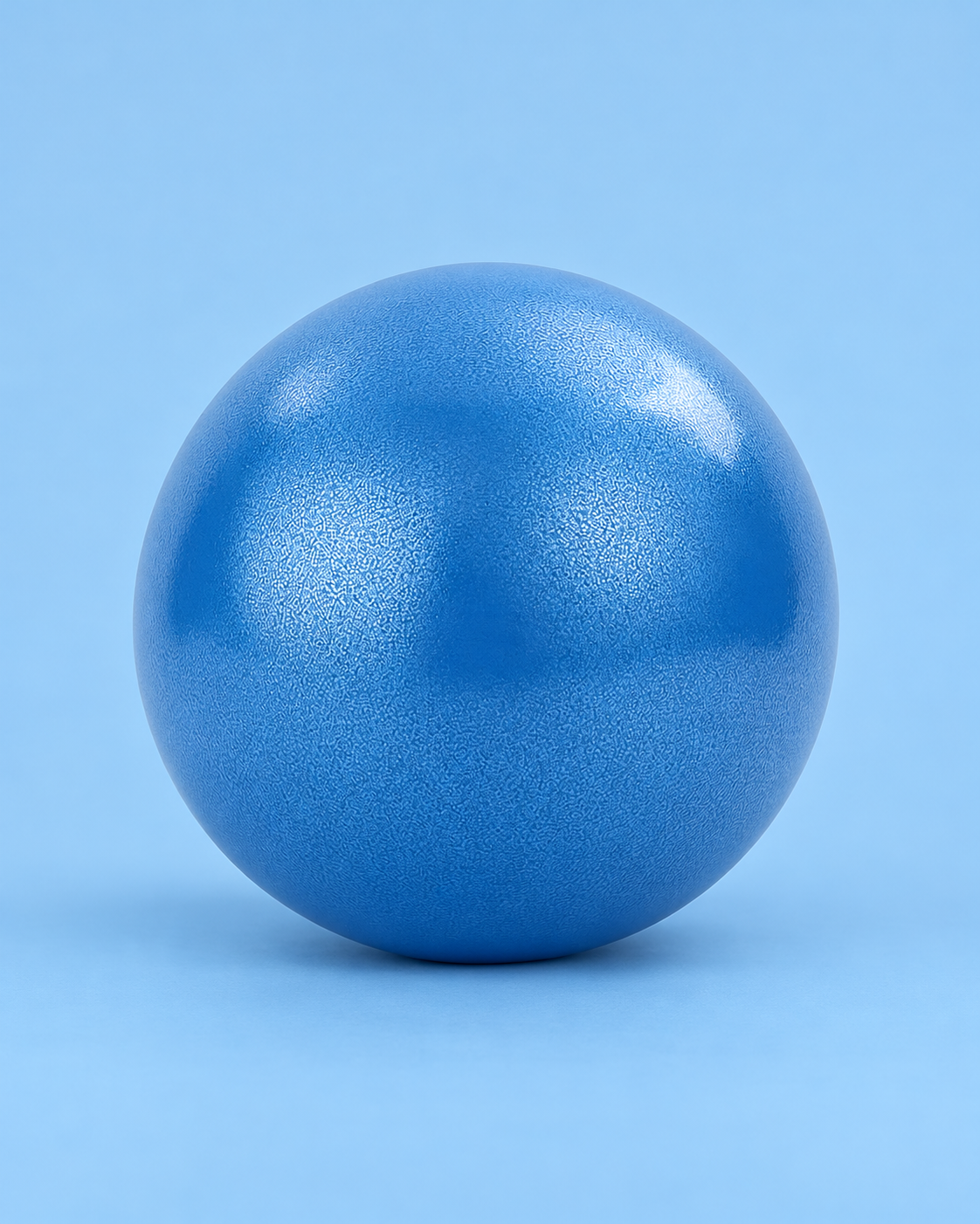 Ballon Pilates texturé 25 cm — bleu