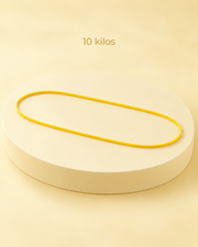 Bande de résistance jaune — 10 kilos