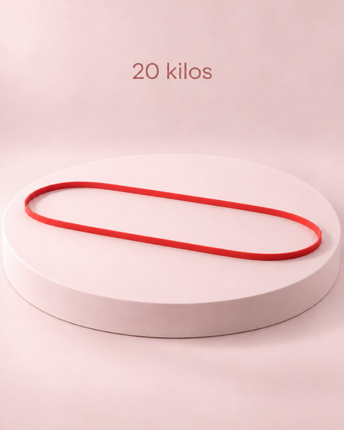 Bande de résistance rouge — 20 kilos