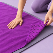 Serviette antidérapante pour tapis — detail